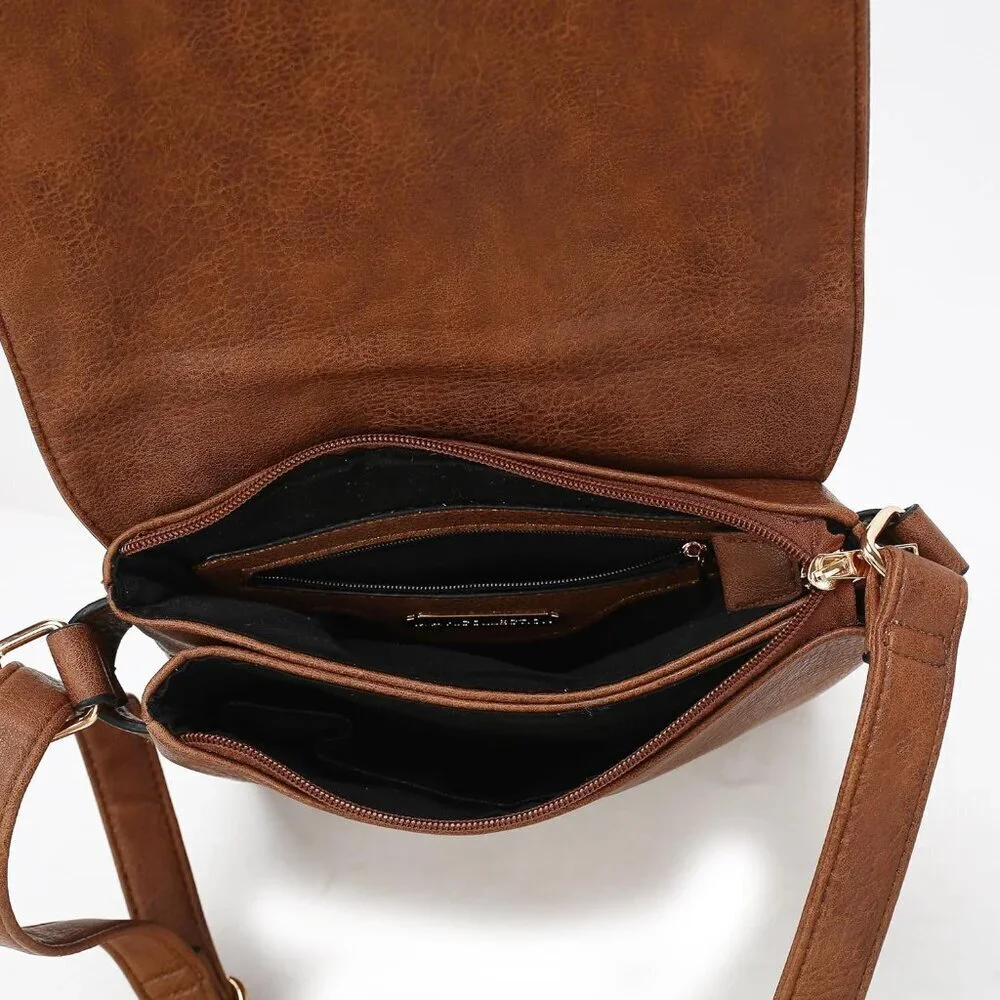 Crossbody Bag Vegan Leather Small Purse Women’s Shoulder Handbag